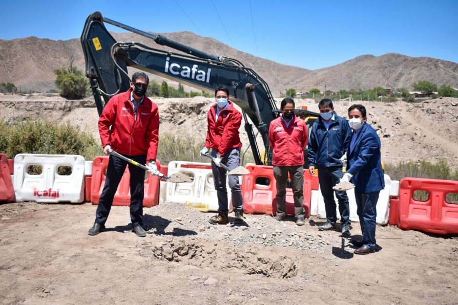 Gobierno inicia obras de mejoramiento de conexión Diego de Almagro-El Palomar