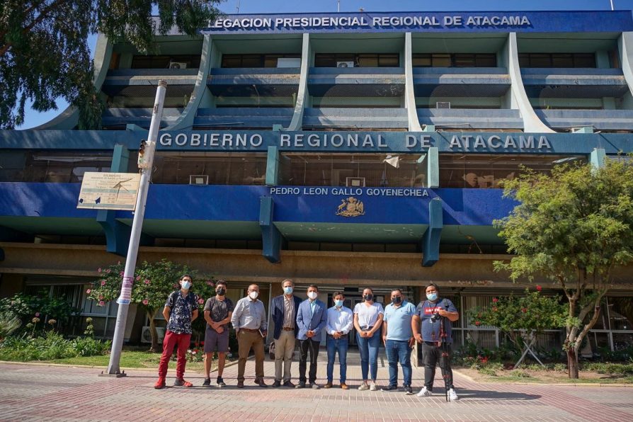 Delegado Presidencial Gerardo Tapia se reúne con los medios de prensa de la Provincia de Copiapó