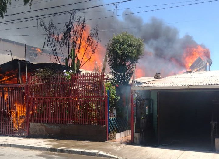 Tres viviendas se vieron afectadas por un siniestro en la capital regional