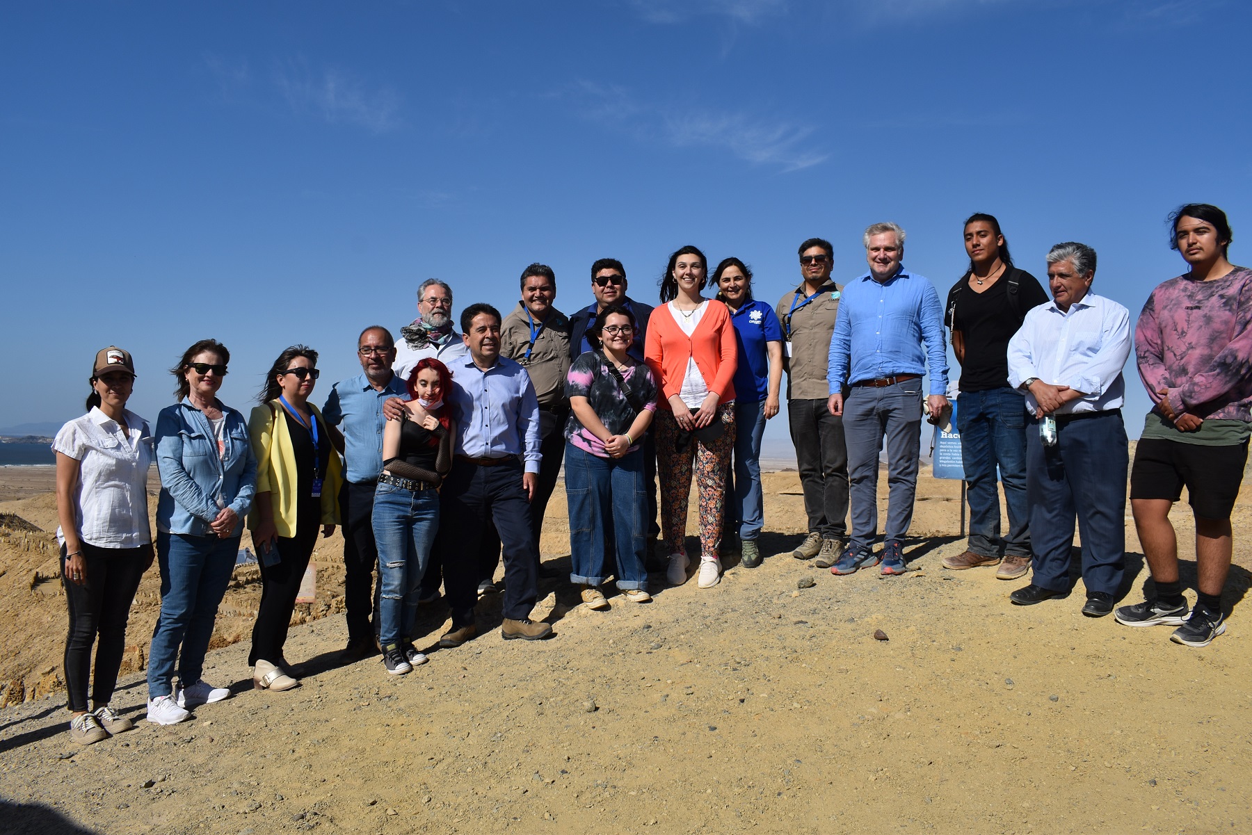 Junto a la comunidad: Ministra de Ciencia y el DPR Cristhian Fuentes recorrieron el Parque Paleotológico Los Dedos