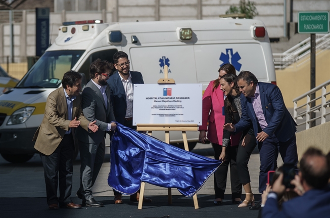 Presidente de la República Gabriel Boric Font inaugura nuevo Hospital Comunitario de Huasco