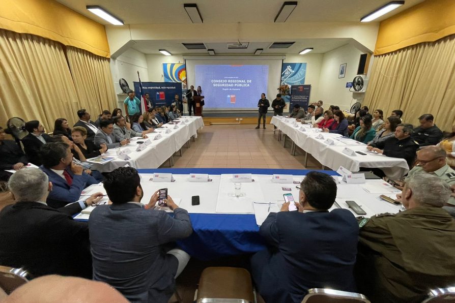 El 94% de las acciones del Plan Regional de Seguridad Pública en Atacama ya se encuentra ejecutada o en ejecución