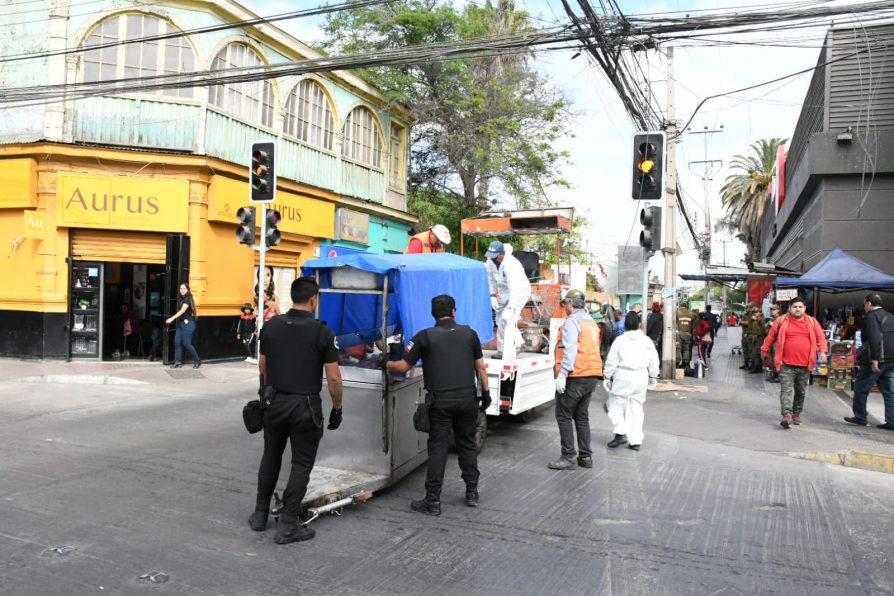 Decomisan carros de comida rápida durante fiscalización al comercio irregular en Copiapó
