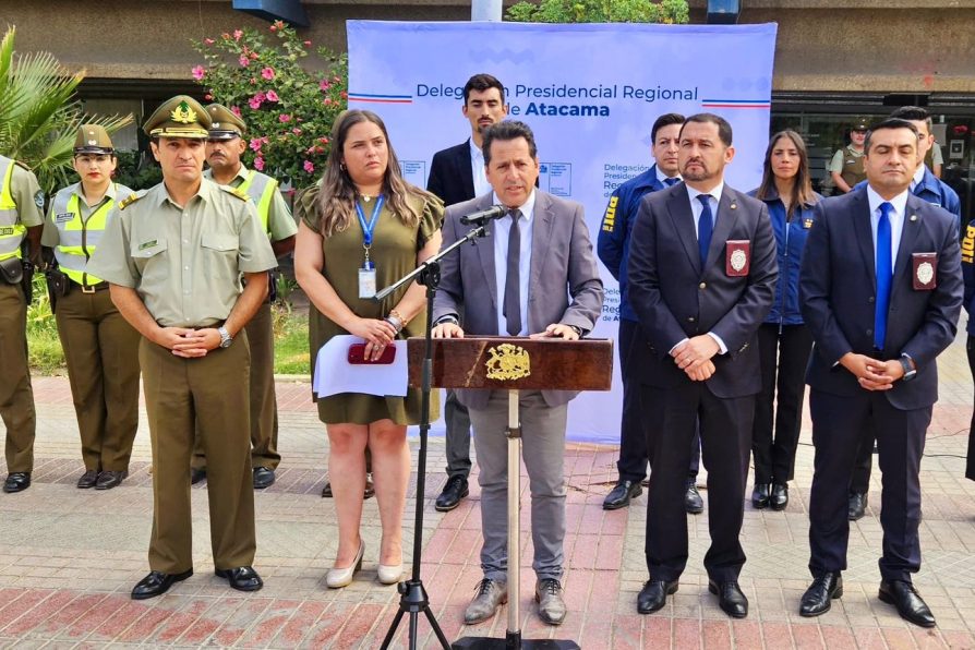 Delegado Presidencial de Atacama , Rodrigo Illanes Naranjo,: “La creación del Ministerio de Seguridad nos permitirá tener un Estado más fuerte contra la violencia y el crimen”