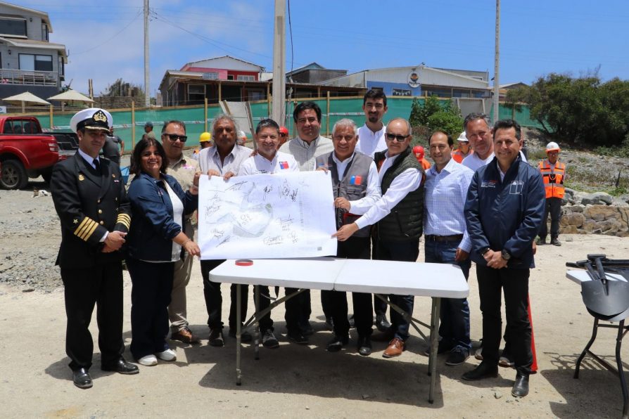 Más de $2.800 millones ejecutó el MOP en obras para la pesca artesanal y el borde costero en Atacama durante 2025