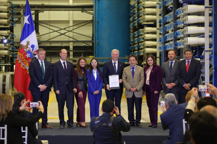 Promulgación de Ley de Desalinización: Presidente Kast y Ministro Arrau destacan que será una herramienta clave para la seguridad hídrica del país