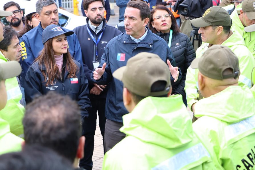Delegada Sofía Cid refuerza despliegue en Atacama ante sistema frontal